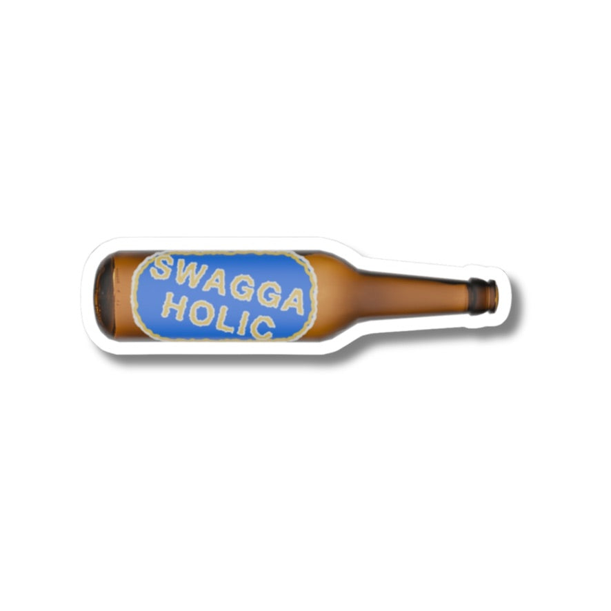 swaggaholic sticker